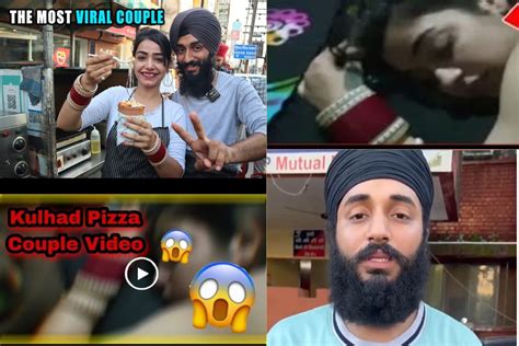 gurpreet kaur kulhad pizza viral video|Kulhad Pizza Couple Viral Video: Sehaj Arora and Gurpreet。